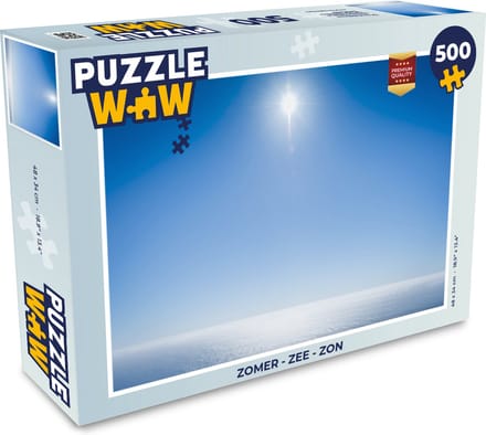 Puzzel Zomer - Zee - Zon - Legpuzzel - Puzzel 500 stukjes