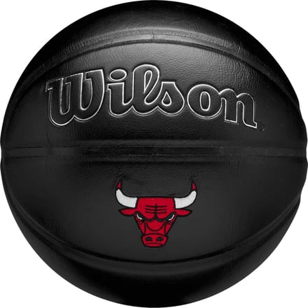 Wilson Nba Team Premiere Chicago Bulls Basketbal Bal Zwart 7