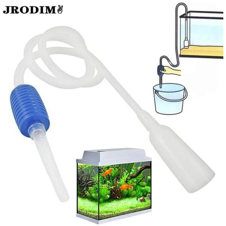 Pompe à siphon à vide pour aquarium semi-automatique 1.5m white