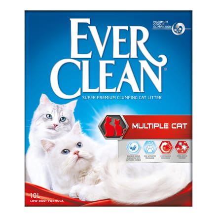 10l Ever Clean® Multiple Cat Klonterende Kattenbakvulling Kat