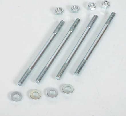 Visserie RSM pour Scooter Piaggio 50 Typhoon 4 goujon de cylindre M6x1.00 Neuf