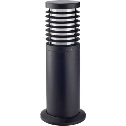 LEDS-C4 Sokkellamp Nott, zwart, polypropyleen, E27