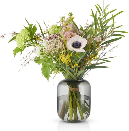 Eva Solo - Acorn Vaas 16,5 cm Stone - Glas - Grijs -