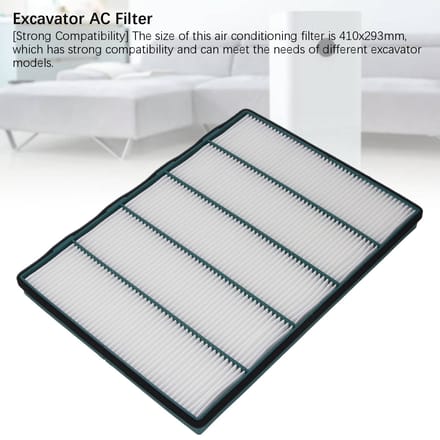Graafmachine Luchtfilter 410x293mm Hoogefficiëntie Airconditioning Extern Filter voor Vervanging
