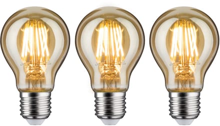 Vintage Edition Standaard 230 V LED-gloeilamp E27 3x680lm 3x6,5W 2500K Goud