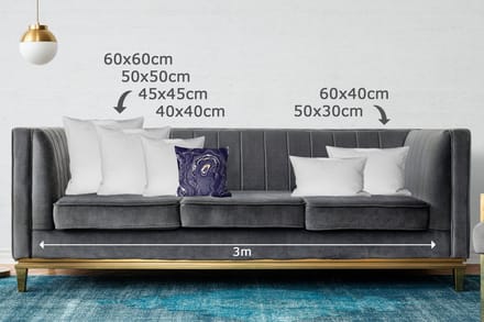 Sierkussens - Kussentjes Woonkamer - 40x40 cm - Marmer - Geode - Agaat - Goud