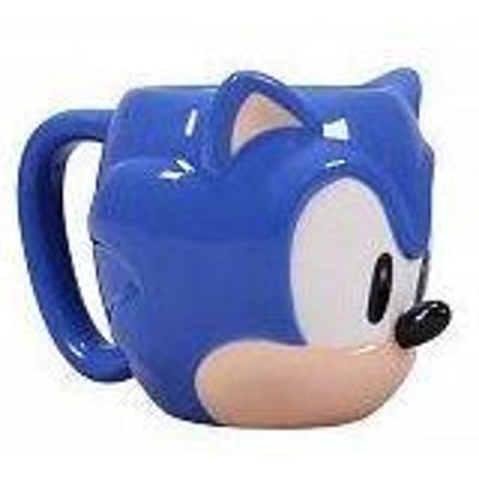 Stor Young Adult - Sega - 3D Dolomiet Mok - Sonic the Hedgehog - 475 ML
