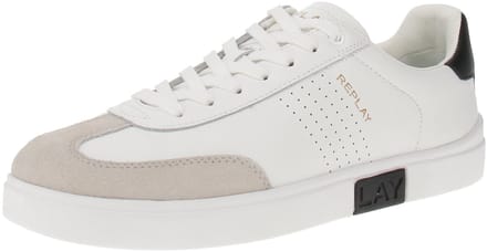 Replay Polys M Scent GMZ3P C0039L - Herentrainers - 062-Wit-Zwart