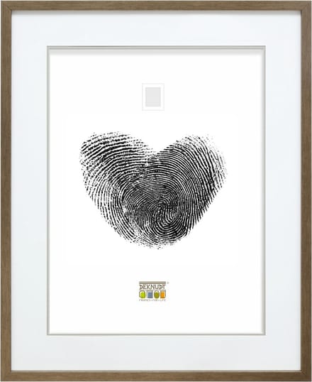 Deknudt Frames fotolijst S43AD2 P1 - brons - passe-partout - 20x30 cm