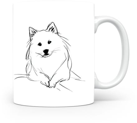 Beker Japanse Spitz