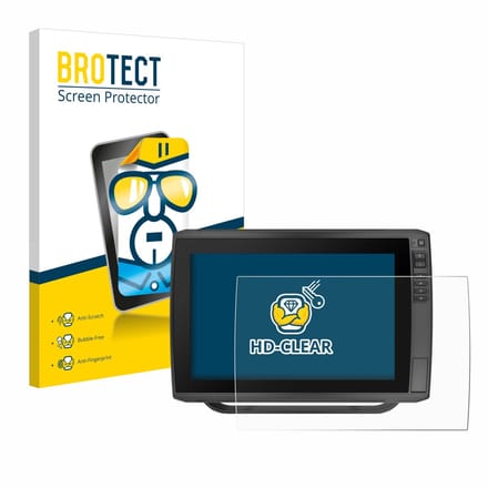 BROTECT - Screenprotector voor Garmin ECHOMAP Ultra 122sv - Folie Beschermfolie transparant