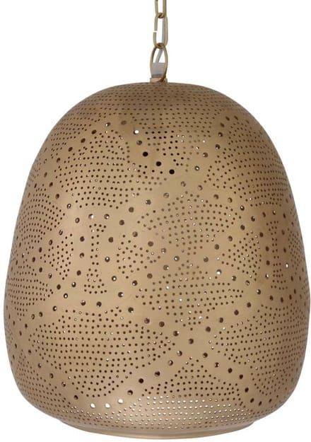 Safaary - Marokkaanse Hanglamp Goud Nur Ø 30 x 40cm
