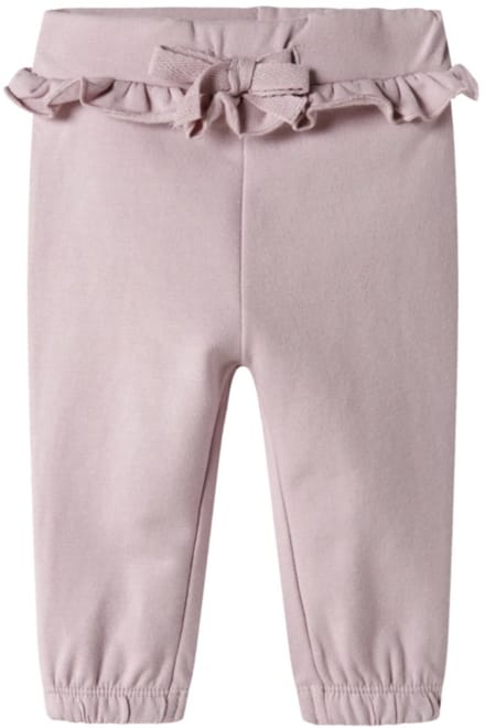 NAME IT - NBFROWANE SWEAT PANT BRU - Baby - Broeken - Maat 80