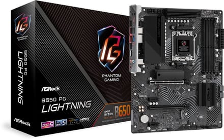 ASRock B650 PG LIGHTNING Moederbord – Socket AM5 – ATX – DDR5 – PCIe 5.0 – 2.5Gb LAN – AMD B650 Chipset