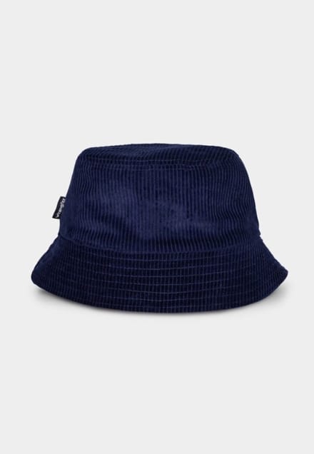 Wrangler - Reversible Bucket hat / Vissershoed - Donkerblauw/Grijs