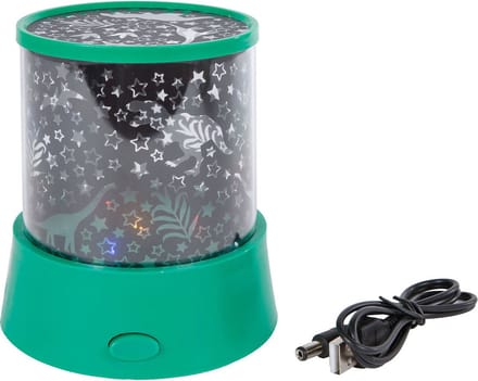 Dinoworld Dinosaurusprojectorlamp Groen 12 Cm - UNI