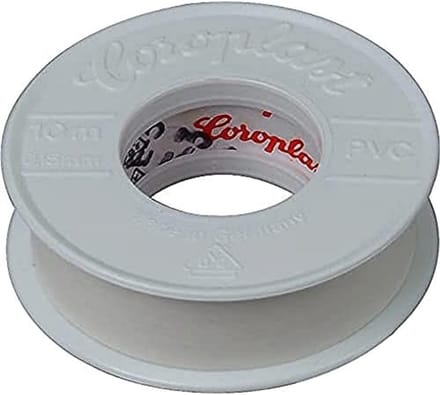 Isolatietape Wit 10 Meter Lang en 15 mm Breed