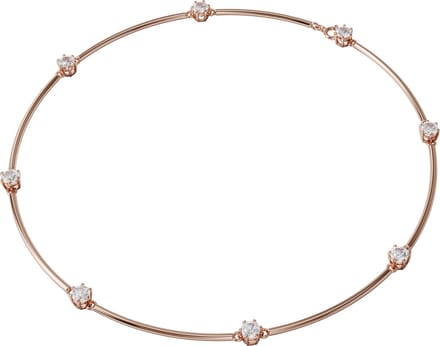 Collier Diamant Constella Swarovski Femme Colliers Or Rose 5609710 Box (Random Color) white