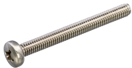 Metaalschroeven Rvs Cil.Kop M4x30 Din 7985 - 200 stuks