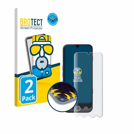 BROTECT - Screenprotector voor Doro Aurora A30 - Folie Beschermfolie matte volledig dekking 2 Stuks