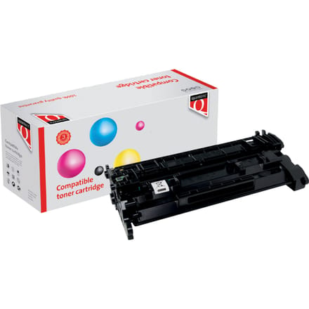 Tonercartridge Quantore alternatief tbv HP CF226X 26X zwart EHC