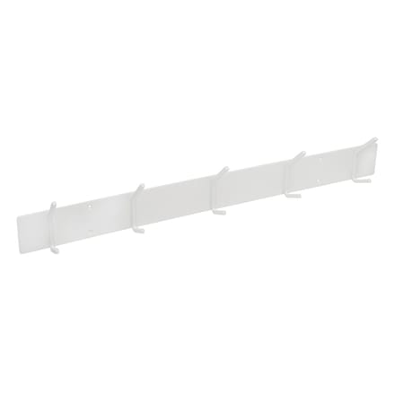 Gorillz Mystiek Five - Wandkapstok - 10 kapstok haken - Wit