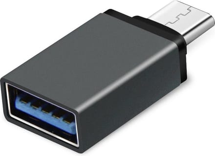 USB C naar USB Adapter - USB-C naar USB convertor - opzetstuk - USB 3.1 to USB C HUB - pc - laptop - USB C naar USB A female - telefoon - adapter - Zwart