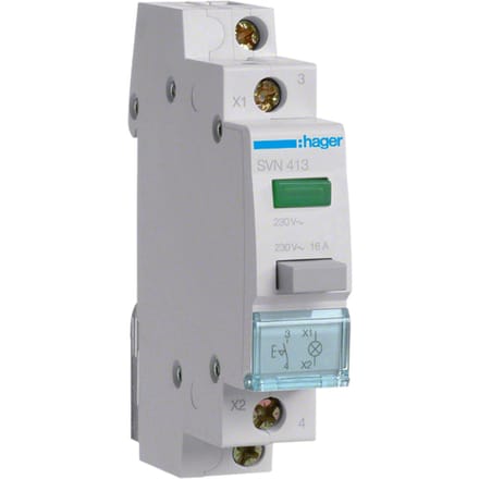 Hager Signaalmodules & Drukknoppen Modulaire Drukknop - SVN413