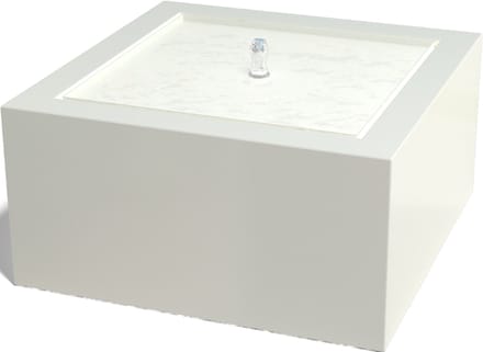 Aluminium watertafel - Lyra - 80x80x40cm - MySteel