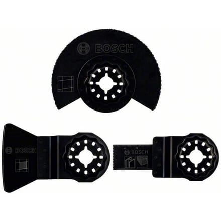 Bosch Accessories 2607017324 PMF Multitool toebehorenset 3-delig 1 set(s)