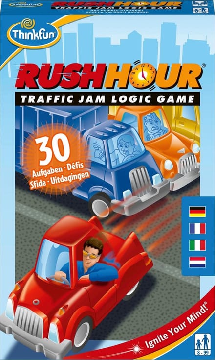 ThinkFun Rush Hour Pocket Spel - Breinbreker