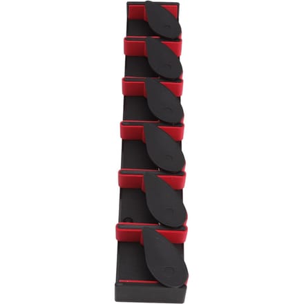 Support de Canne à Pêche Vertical Mural Économiseur d'Espace en Nylon Râtelier de Rangement pour Canne à Pêche pour Pêcheur black