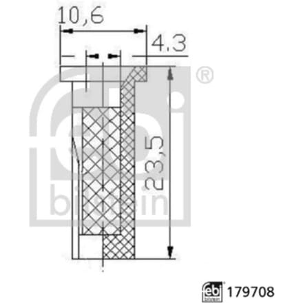 Febi Bilstein Ureumfilter FEBI 179708