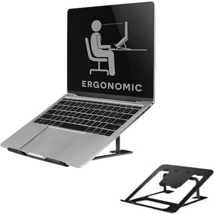 Neomounts NSLS085BLACK Laptopstandaard In hoogte verstelbaar