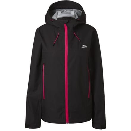 CRIVIT Dames sportjack, waterdicht (Zwart, S (36/38))