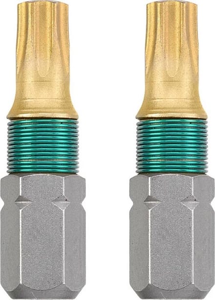 KWB 2 Titaan Bits - Torx - 25mm - T30