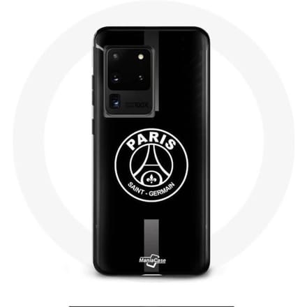 Coque - PSG - Samsung Galaxy S20 Ultra - Logo Jordan - Souple - Sportif - Gris/Noir gris