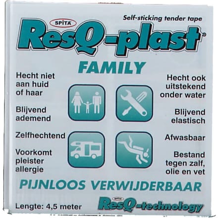 ResQ-plast Familie Beige 25mm 1 Pleister