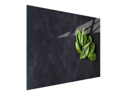 TMK ArtDeko - Snijplank - Glas - 52x30 cm - Basilicum