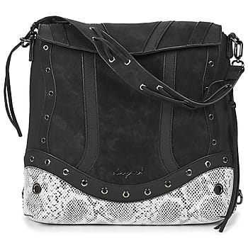 Desigual vrijetijdsrugzak rugzak Jersey 2.0 Snake Patch Mini Backpack Black zwart