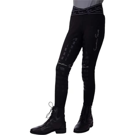 QHP Rijlegging Karley Junior been grip - maat 140 - black