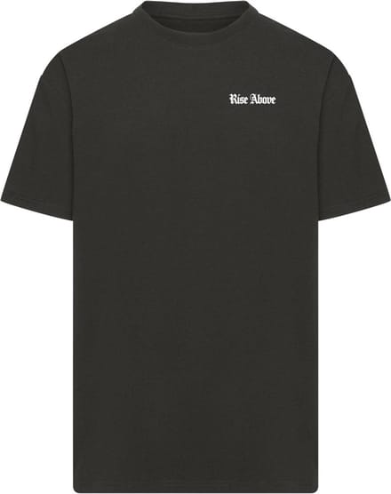 Mister Tee - Rise Above Heavy Oversize Heren Tshirt - M - Zwart