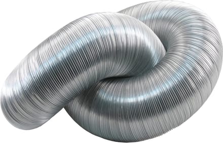 Starx afvoerslang flexibel aluminium 100mm - 3 meter (45.707.02)