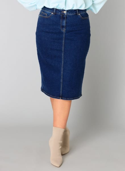 YESTA Riva Essential Bottoms - Vintage Wash Denim - maat 0(46)