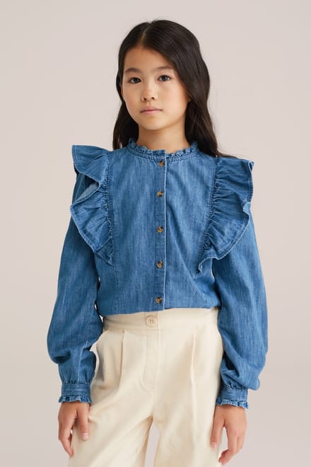 WE Fashion Blouse Blue Taglia: 170/176 | Camicie Outlet | kids | Blu