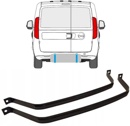 Brandstoftank klemmen voor Opel Combo D 2011-2018