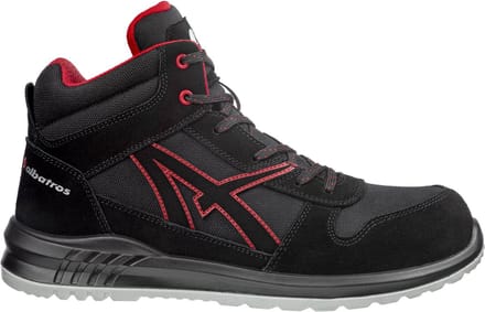 Albatros Clifton Mid S3 638700 - Zwart/Rood - 46