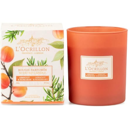 L'Ocrillon Scented Candle Apricot &amp; Rosemary 180 g