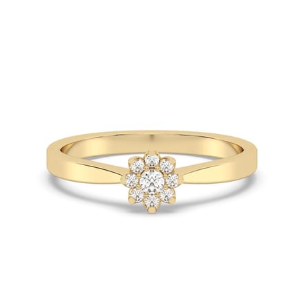 Diam Addict Ring 585 Gelbgold mit im Labor gezüchteten Diamanten
