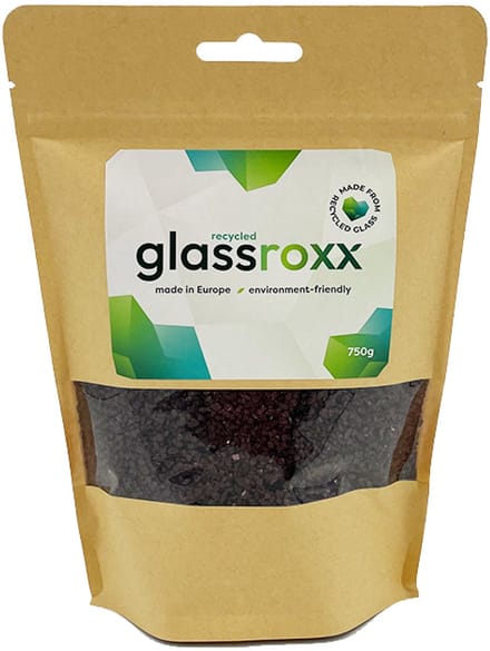 GlassRoxx Small Mahoniebruin zakje 750gr